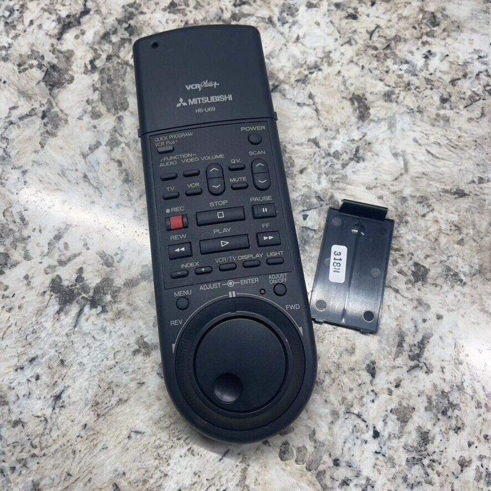 Mitsubishi VCR Plus HS-U69 Remote TESTED